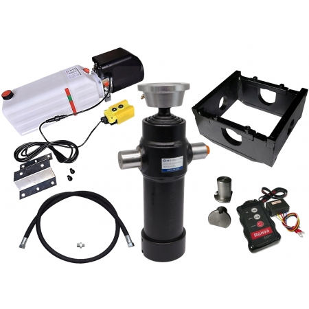 BEZPRZEWODOWY ZESTAW WYWROTU KIPRA 2,5m 700 mm 24V